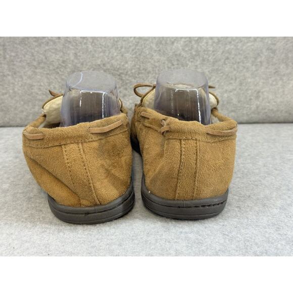 Golden State Warriors NBA Moccasin Slipper Tan Size XL - Picture 5 of 7